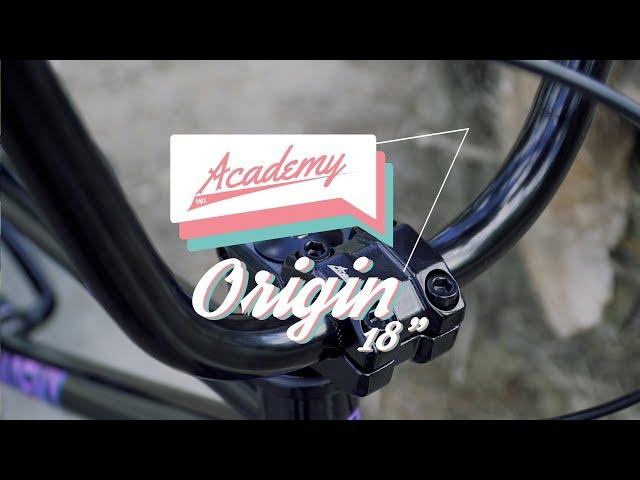 ACADEMY ORIGIN 18" BMX BIKE (GLOSS BLACK)