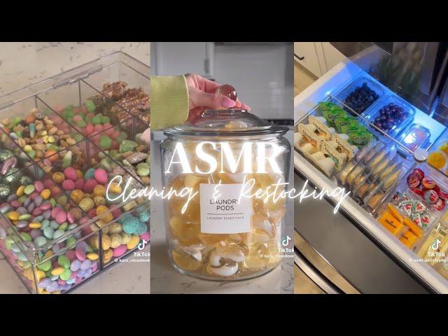 Satisfying Cleaning/Organizing/Restocking TikToks ⭐️Asmr #18