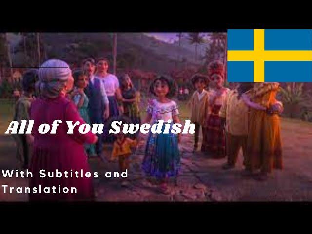 Encanto: All of You (Alla Vi) Swedish S&T