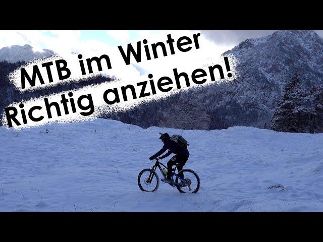 Top 5 - MTB im Winter - Dass solltest DU anziehen!