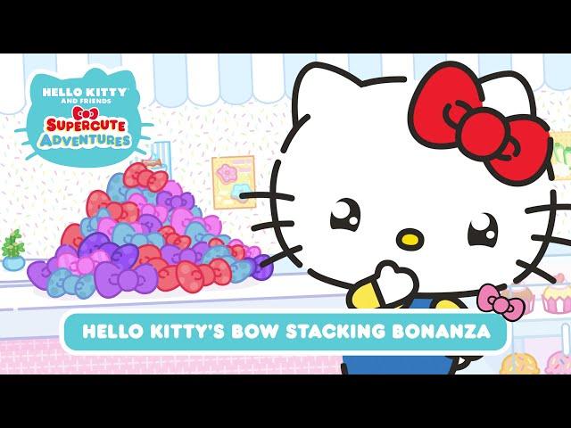 Hello Kitty's Bow Stacking Bonanza | Hello Kitty and Friends Supercute Adventures S10 EP1