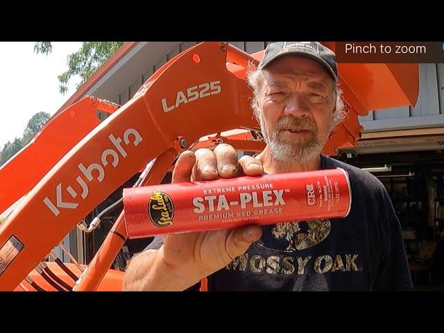 Kubota L3301 Tractor Lube Job with My HarborFreight Pneumatic Lube Gun