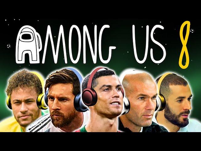 Messi & Ronaldo play AMONG US with ZIDANE!