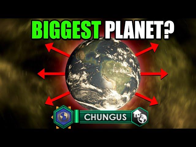 The BIGGEST Planet In Stellaris...