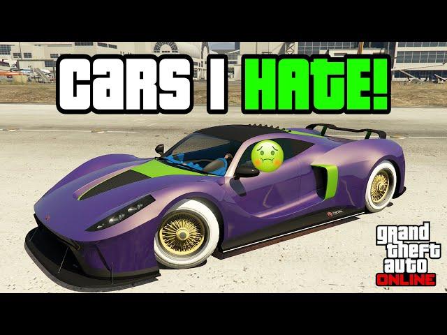 GTA 5 - Top 10 Cars I HATE in GTA Online