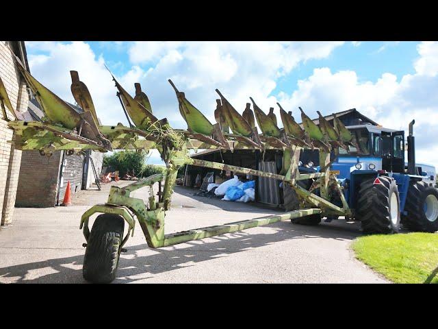 BIG TRACTOR NEEDS A BIG PLOUGH