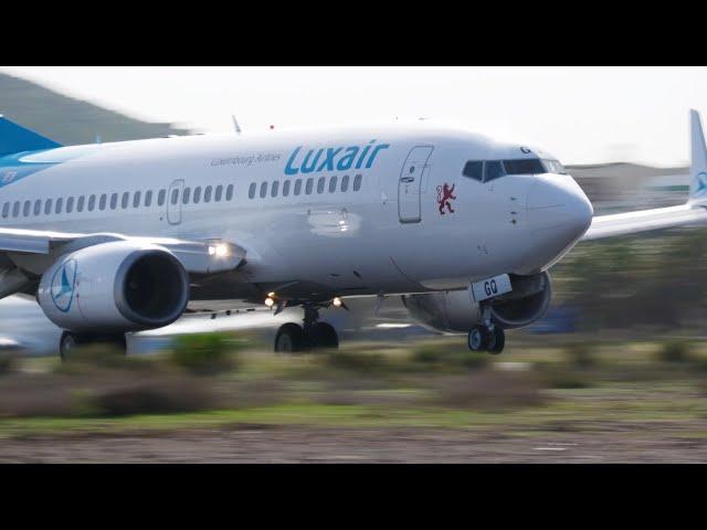 Small liners at BEAUTIFUL Canary Islands Airport