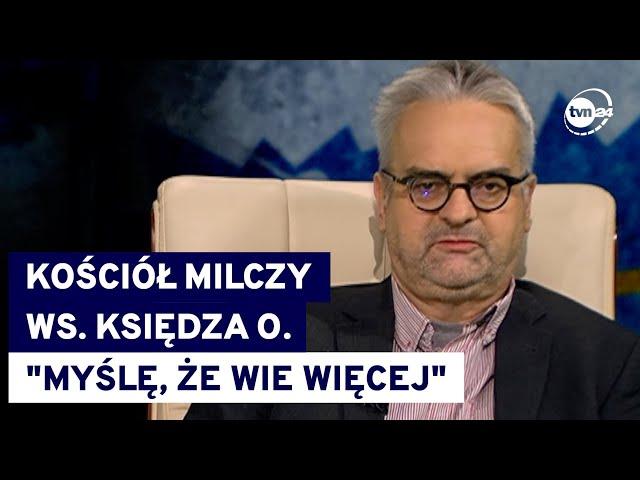 Po co PiS robi z księdza O. męczennika? "Opinia publiczna odetchnęła, gdy go wypuszczono" @TVN24