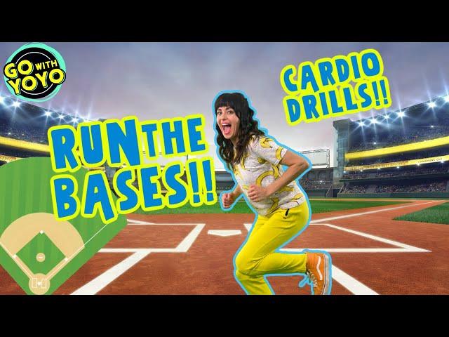 Exercise for Kids!   Run the Bases Kids Workout | GO WITH YOYO