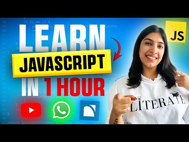 JavaScript for Beginners | Learn JavaScript in one hour!