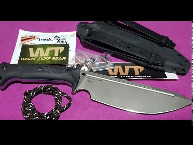 WorkTuffGear : Nomad Field Knife (K340) : Unboxing