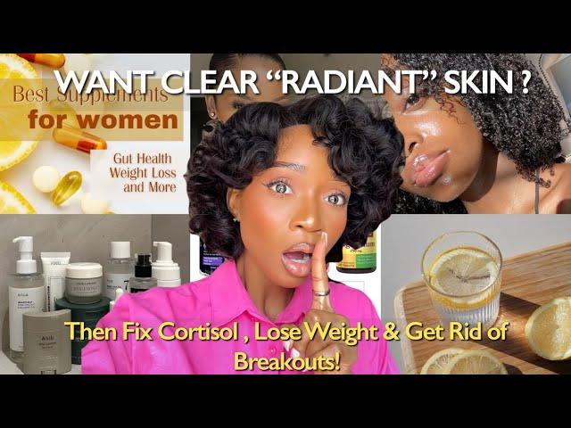 GET RID OF SUDDEN ACNE ! | Reduce Cortisol , Maintain Your Weight and Get Glowy Skin easily !