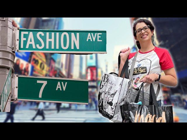 I went fabric shopping in New York City! Garment District Fabric Haul