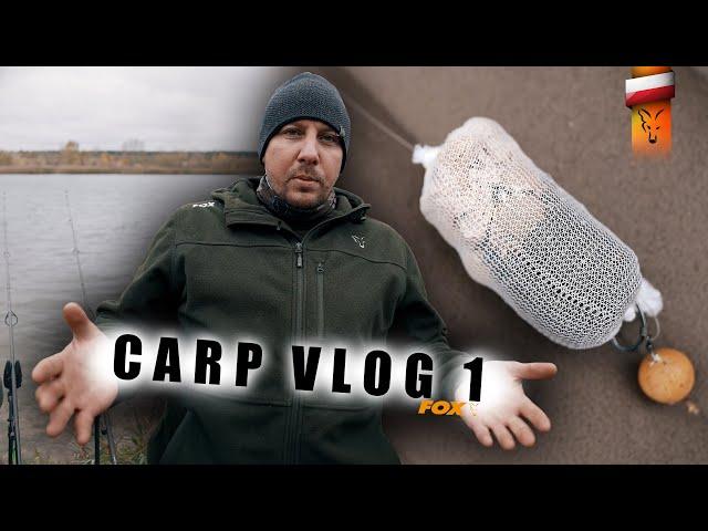 Jak u Pawła wygląda karpiowanie jesienią? | Fox CarpVLOG 1 | carpfishing