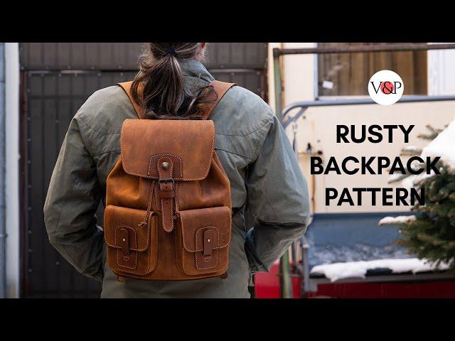 How to Make  the Rusty Backpack (Link to Pattern in Description)