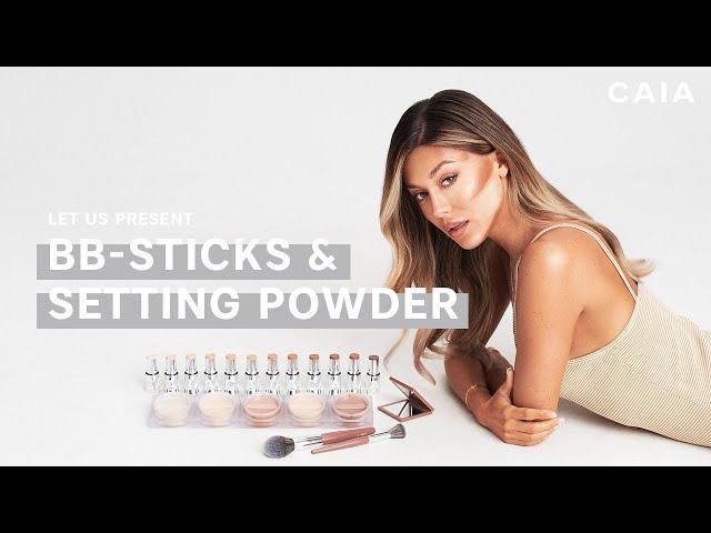 LET US PRESENT: CAIA SETTING POWDER & BB-STICK