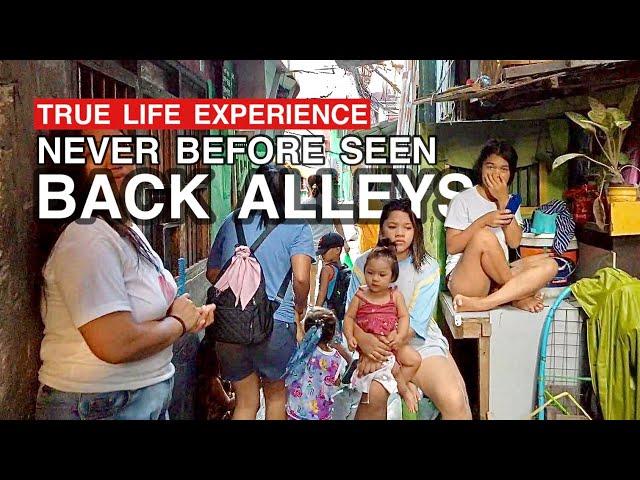 NEVER BEFORE SEEN BACK ALLEYS Walk Vlog ¦ GAGALANGIN, TONDO ¦ Real Life Philippines