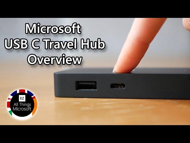Microsoft USB C Travel Hub- Windows Accessory Overview