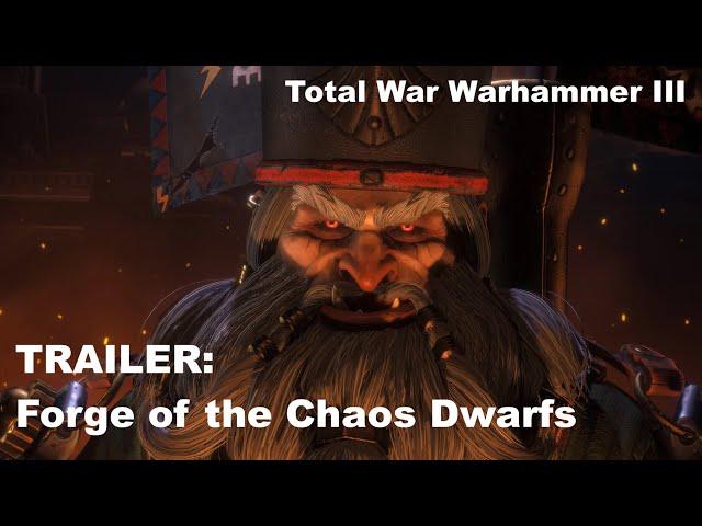 Total War WARHAMMER III - Forge of the Chaos Dwarfs
