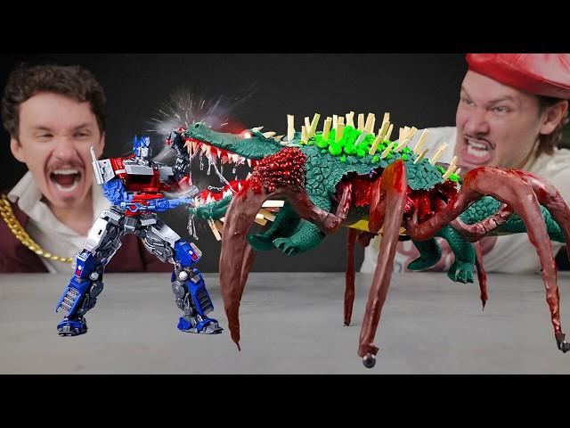 Zoochosis VS. Transformers – DIY Madness!  Help! Optimus Prime Shattered!