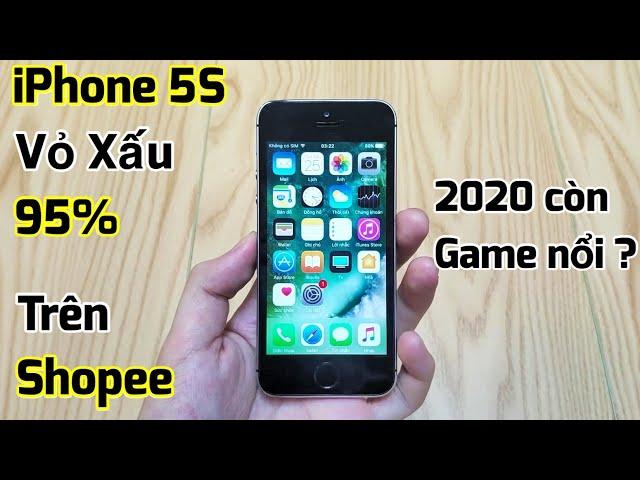 Thử mua iPhone 5s Vỏ Xấu 95% giá 1tr trên Shopee : Đúng là Xấu thật