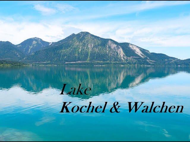 Beautiful Lake Kochel | Lake Walchen and Town Krün, Germany