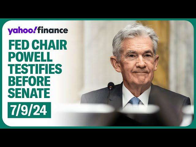 Fed Chair Jerome Powell delivers semiannual testimony to the Senate Banking Committee