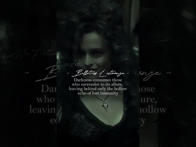 Lessons I Learnt From Harry Potter Characters prt.4  #harrypotter #edit #bellatrixlestrange #hedwig