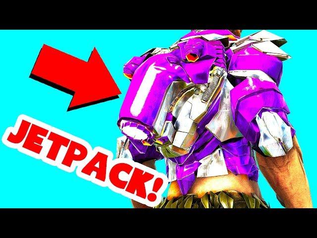 SNEAKING INTO BASES WITH A JETPACK IN ARK SURVIVAL EVOLVED! (Ark Survival Evolved Trolling)