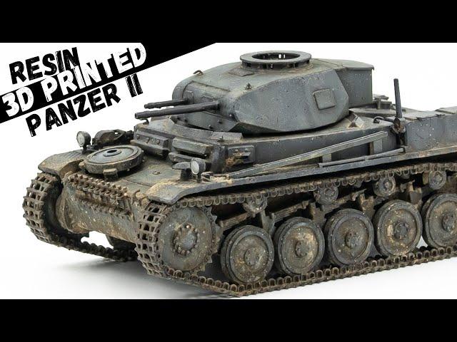 Panzer II 1/35 Scale Model Tank  (3D Printed)