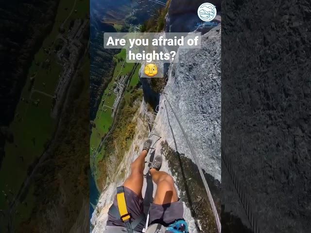 Don't watch this if you are afraid of heights #shorts #travel #hiking