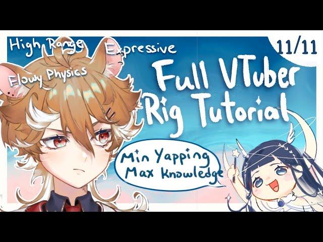 【11】Vtuber Model Setup + vtube studio expressiveness adjustments