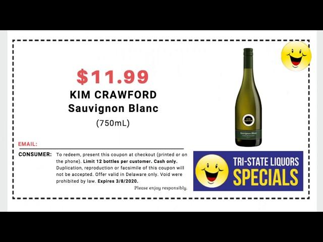 February 2020 Specials at Delaware's Largest Beverage Superstore