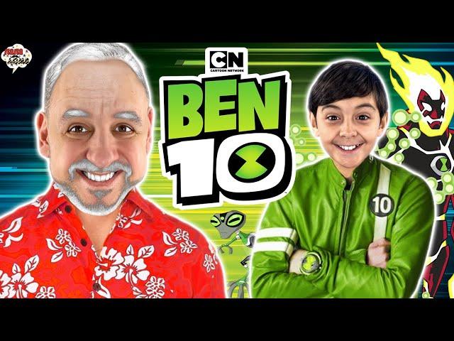 ПАПА РОБ И ЯРИК И БЕН 10 - ЛУЧШИЕ ВИДЕО С BEN 10 НА ПАПА ДОМА!