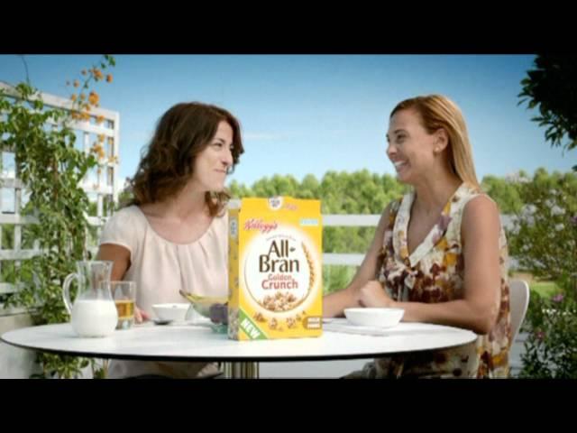 Kellogg's All Bran New - Golden Crunch TV commercial