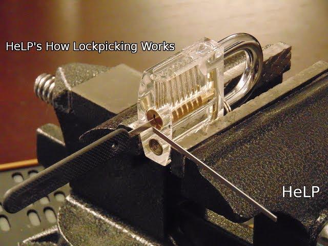 [30] Closeup On How Lock Picking Works