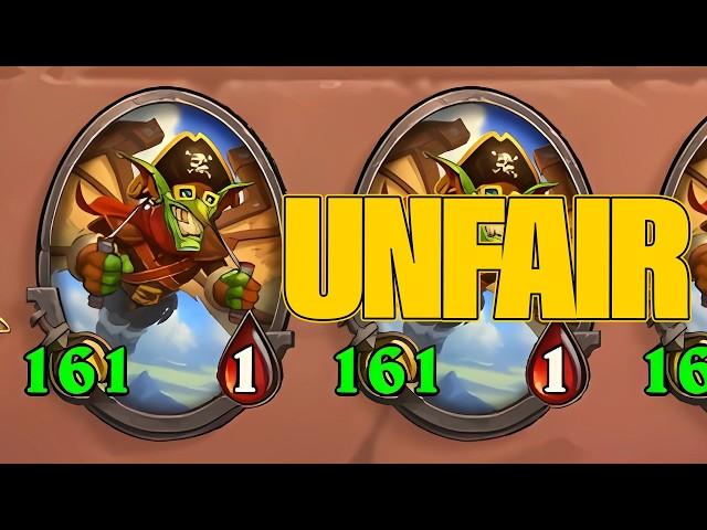 Getting 161 Attack Scallywags Seems Unfair | Dogdog Hearthstone Battlegrounds