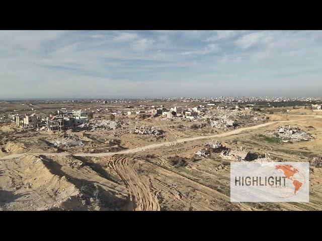 AGW_036 Highlight Films Israel - Stock footage archive: Gaza War 2023-2024 - destruction in Gaza