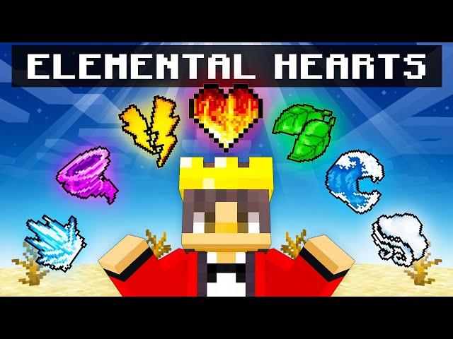 Mongo has ELEMENTAL HEARTS in Minecraft!