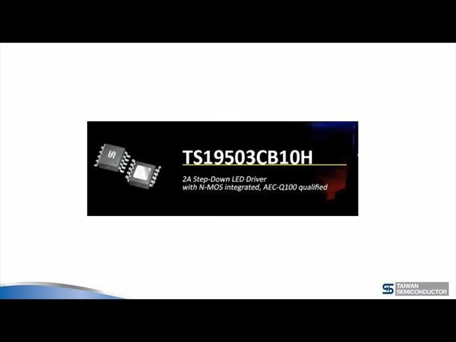 TSC TS19503 Video LED Driver | Taiwan Semiconductor