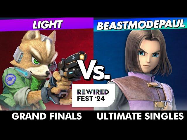 ReWired Fest 2024 - Light (Fox) vs. BeastModePaul (Hero) - Grand Finals