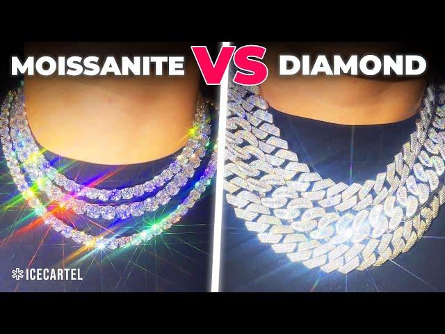 Moissanite vs Diamond - Can you tell the difference?