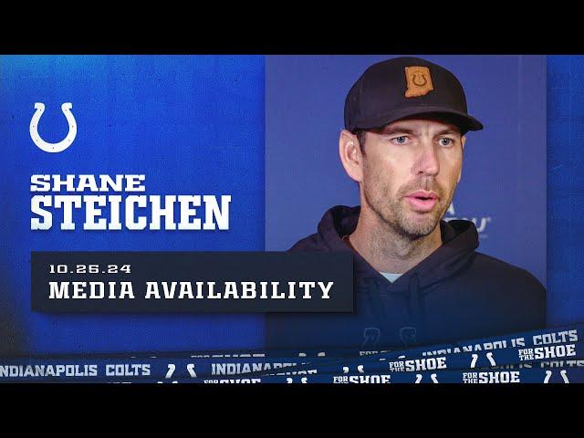 Shane Steichen Media Availability | October 25