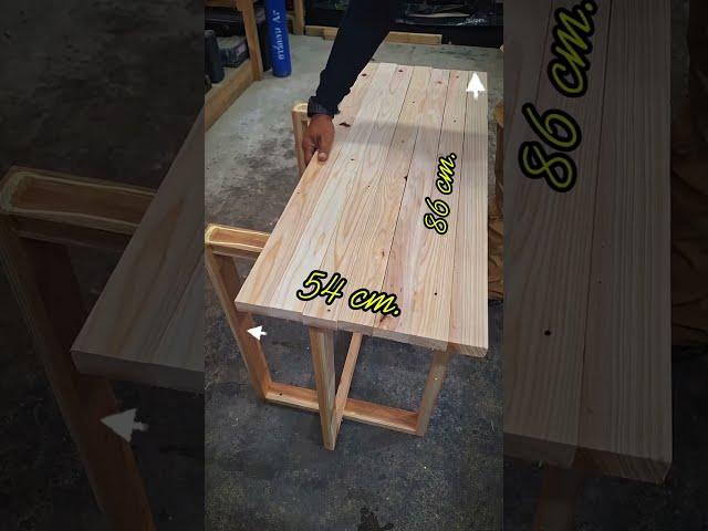 ฝึกทำโต๊ะ จากไม้พาเลท #diy #woodworking #pallet #ฝึกหัด #ฝึกงานไม้