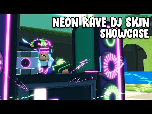 NEW NEON RAVE DJ SKIN SHOWCASE | DJ REWORK | TDS