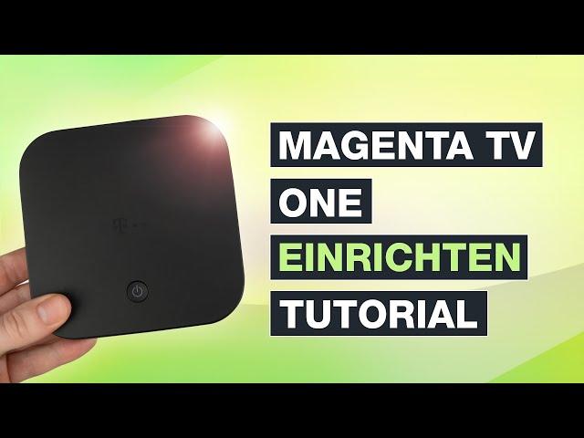 MagentaTV One einrichten  Schritt für Schritt erklärt - Testventure