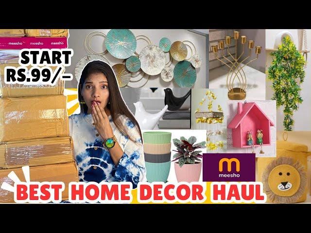 "Meesho Home Decor Haul | Affordable & Trendy FindsShowpiece, Artificial Plants,& More’’Meesho haul