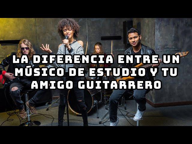 Por qué EN ESTUDIO se rasguea tan poco la guitarra? 