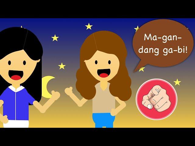 Basic Greetings in Tagalog and Bisaya | with English translation