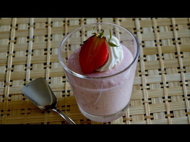 Strawberry Mousse Recipe - Japanese Cooking 101